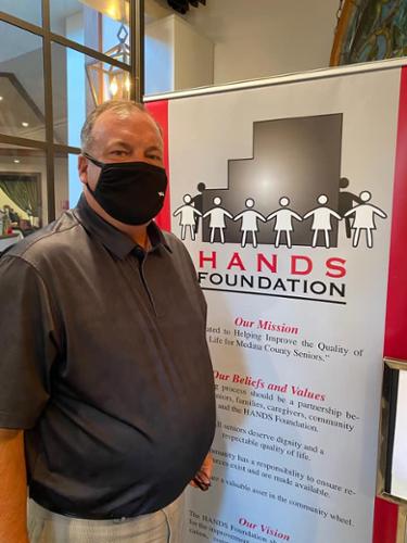 Judge Dunn attending the Hands Foundation's Summer Breezes fundraiser.